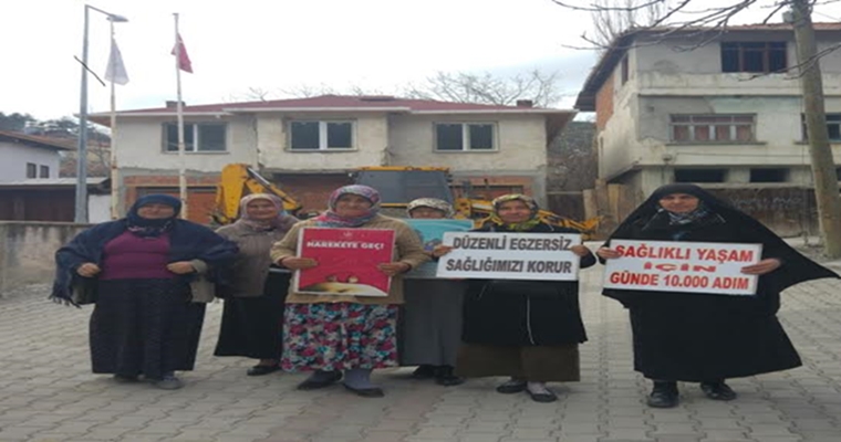 ”Hacıhamza” Köyü  Sağlık İçin Yürüdü
