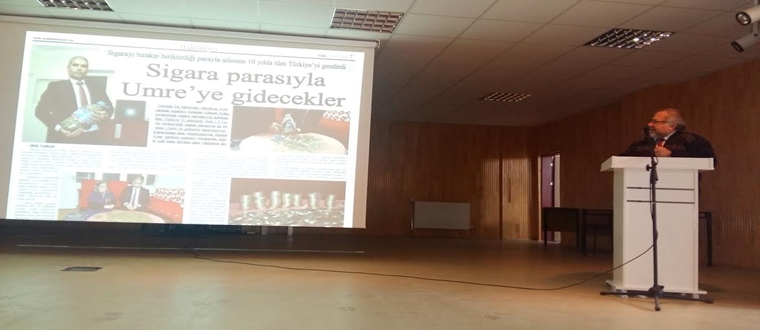 “Zararlı Alışkanlıklar” Konferansı Yapıldı