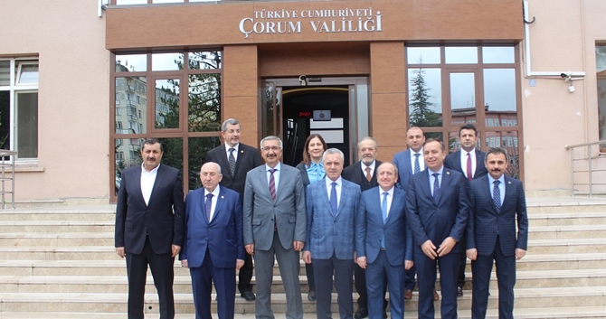 Ataş’dan Vali Kılıç’a Ziyaret