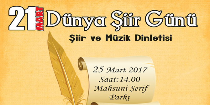 Eğitim-Sen’den Dünya Şiir Günü Etkinliği