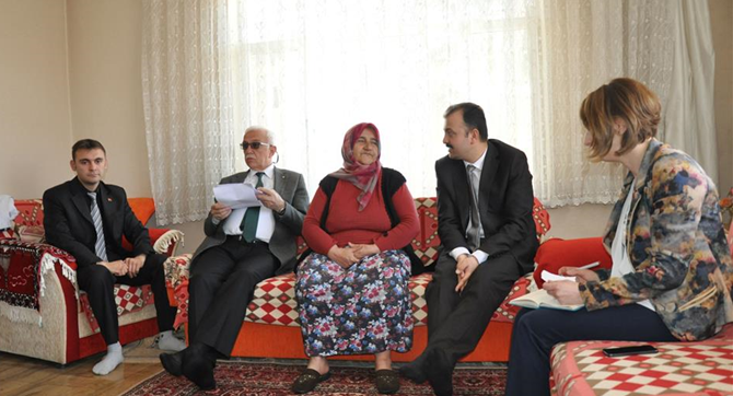 Şehit Ailelerine Ziyaret