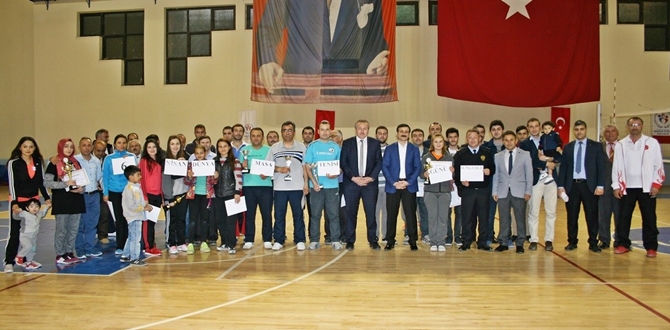 Masa Tenisi Müsabakaları Sona Erdi