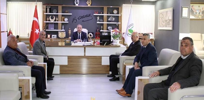 Şehit Ailelerinden Başkana Teşekkür