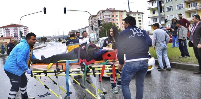 Çorum’da Zincirleme Kaza