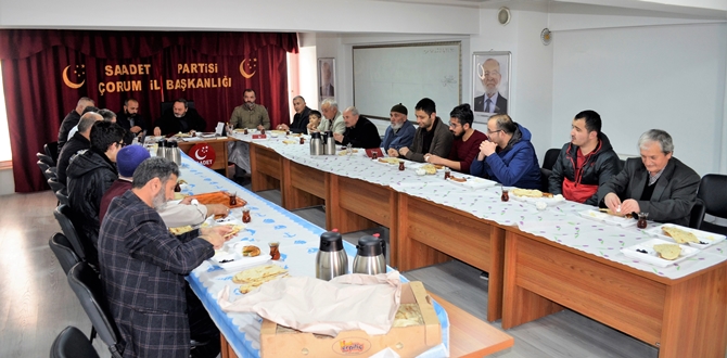 Saadet Partisi’nde Mahalle Teşkilatları Toplandı