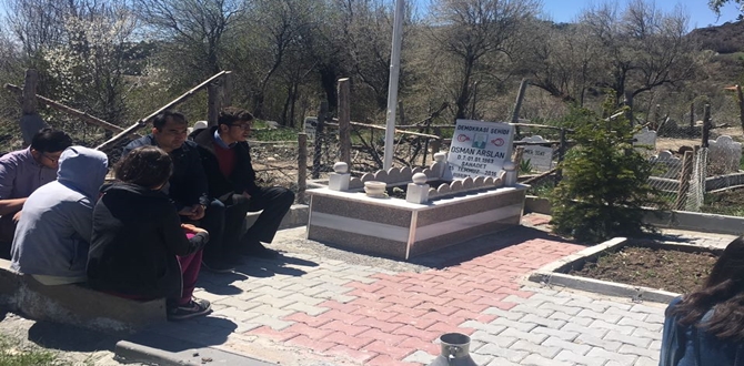 Şehidin Köyüne Anlamlı Ziyaret