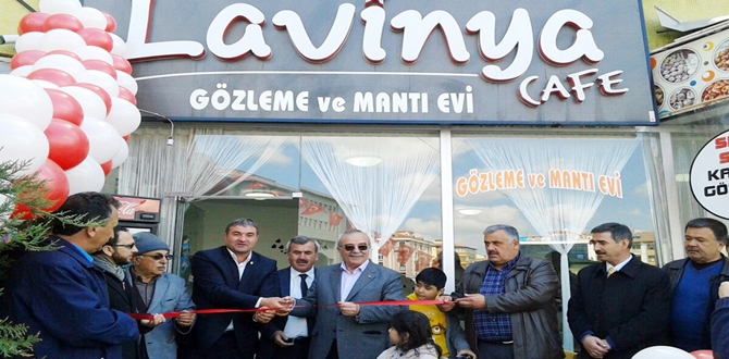 Lavinya Kafe Hizmete Girdi