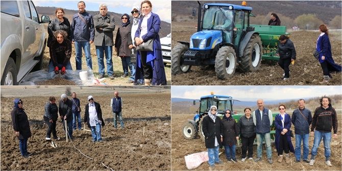 Verim Artırımı İçin Çiftçiler Bilgilendirildi