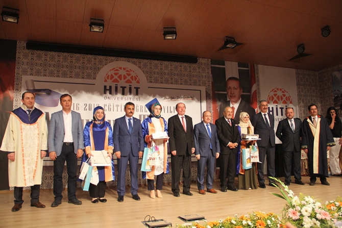 Hitit Üniversitesi’nde Mezuniyet Coşkusu