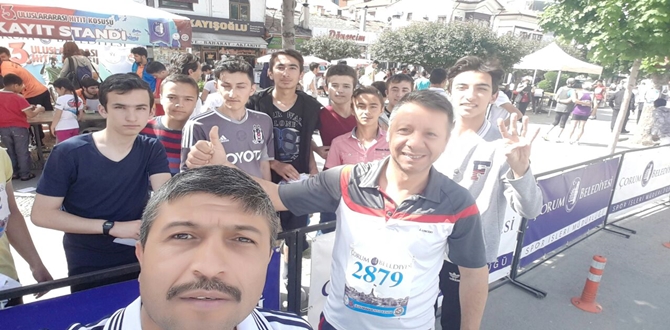 Öncü Kulübü Sporcuları Hitit Koşusuna Katıldı