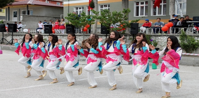 Kargı İlçesinde Kır Çiçekleri Buluşuyor