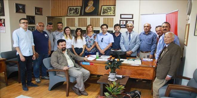 Gazeteciler Cemiyeti´nde Görev Dağılımı