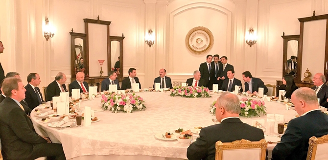 Uslu, Başbakanlıkta İftar Yemeğine Katıldı
