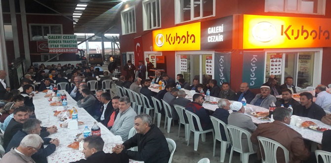 Kubota İftarına Yoğun İlgi