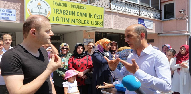 Çorum’da Görecekleri Eğitime Tepki Gösterdiler