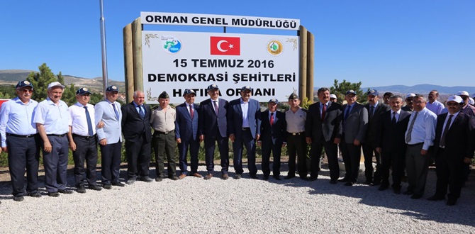 15 Temmuz Şehitleri Hatıra Ormanı