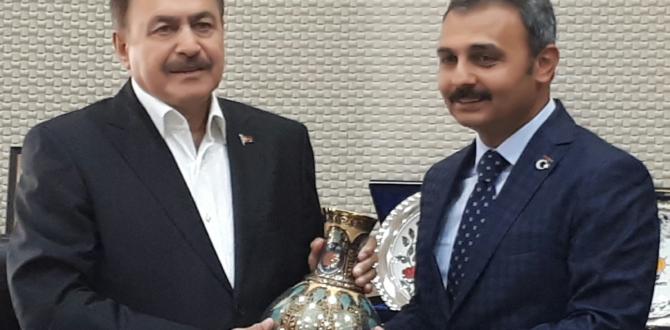 Bakan Eroğlu’ndan Külcü’ye Övgü