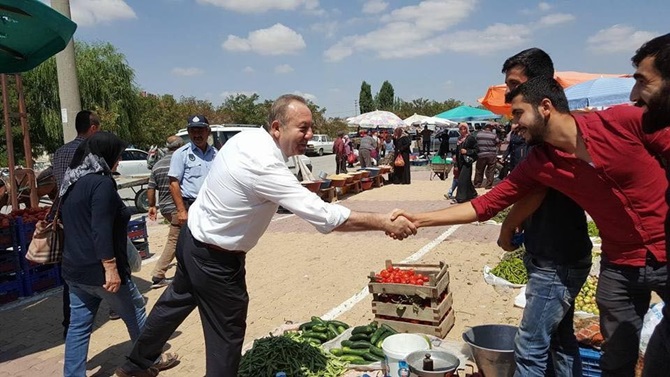 Başkan Pazarcıları Dinledi