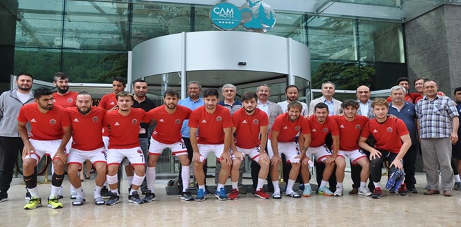 Çorumlular Derneğinden Belediyespora Ziyaret