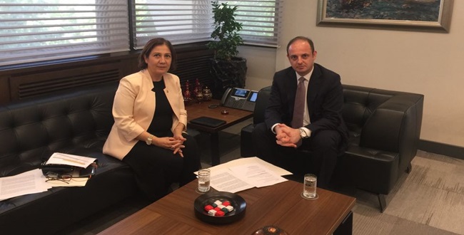 Ceritoğlu’ndan Merkez Bankası Başkanına Ziyaret