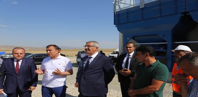 “Asfalt Plent Tesisi Üretime Başlayacak”