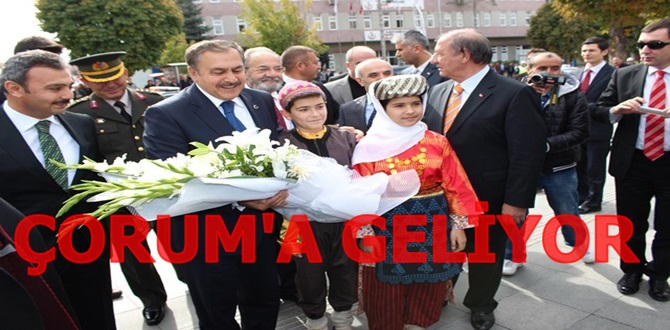 Eroğlu, Çorum’a Geliyor