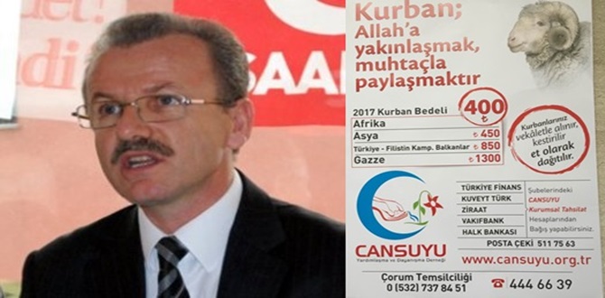Cansuyu Derneği’nden 4 Kıtaya Kurban