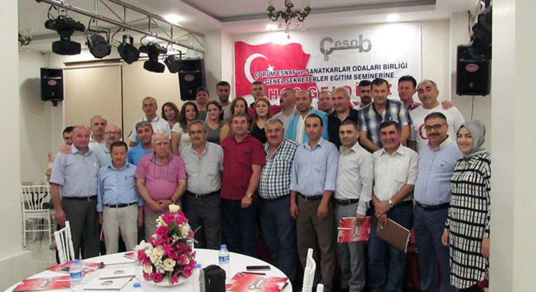 Genel Sekreterleri Eğitimi Amasra’daydı