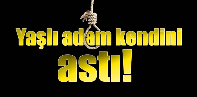 Yaşlı Adam Kendini Astı