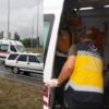 Aydınlatma Direğine Çarptı