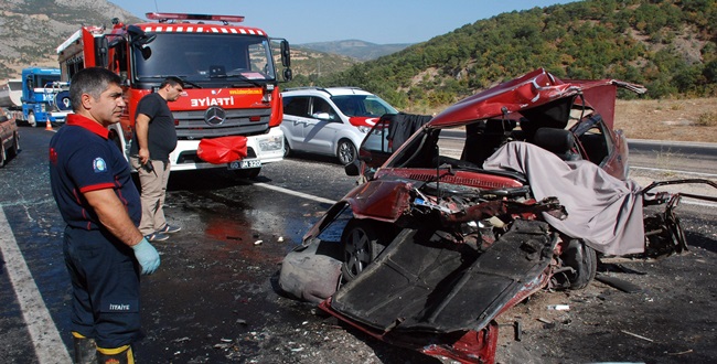 Çorum’dan Kız İstediler, Dönüşte Kaza Yaptılar