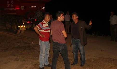 Cam Kırıklarından Yangın Çıktı