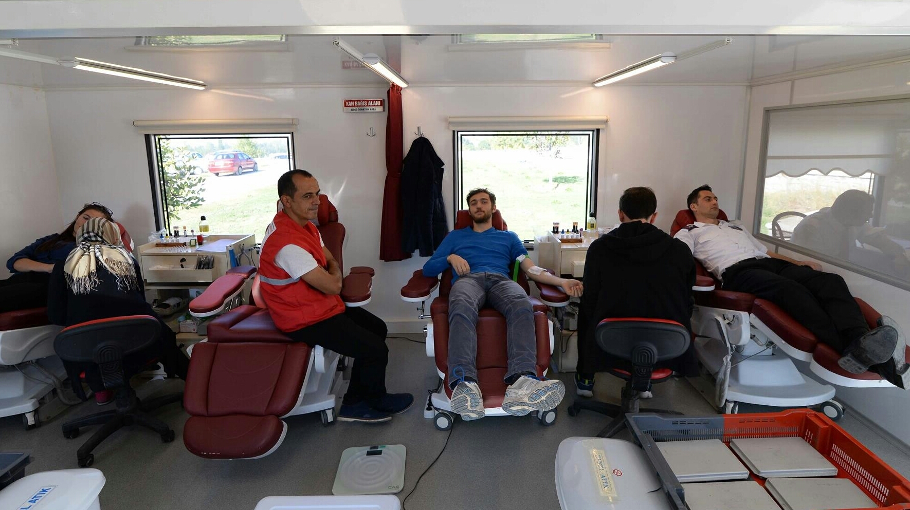 Üniversite Kan Bağışı Yaptı