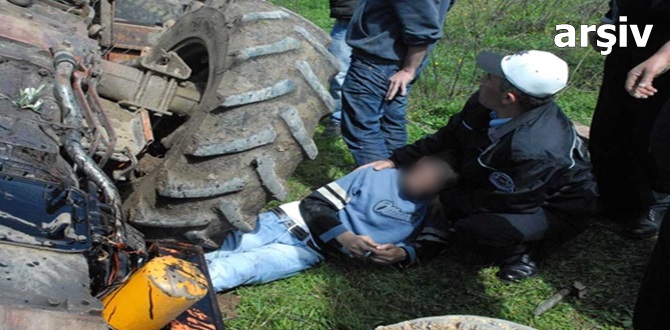 Traktörün Altında Kaldı