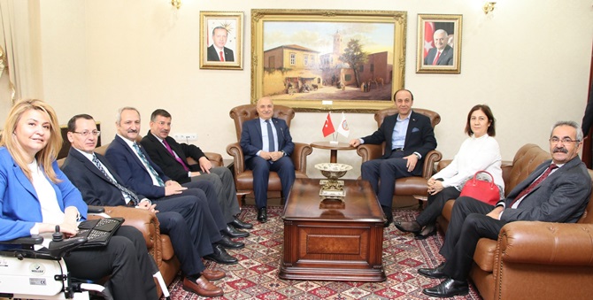 Ceritoğlu’dan, Şanlıurfa Valisi Erin’e Ziyaret