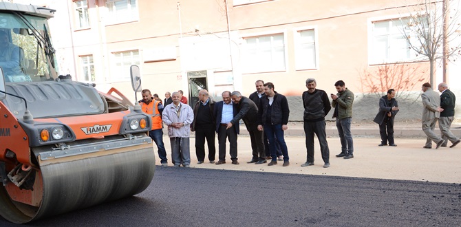 Sıcak Asfalt Çalışması Başladı