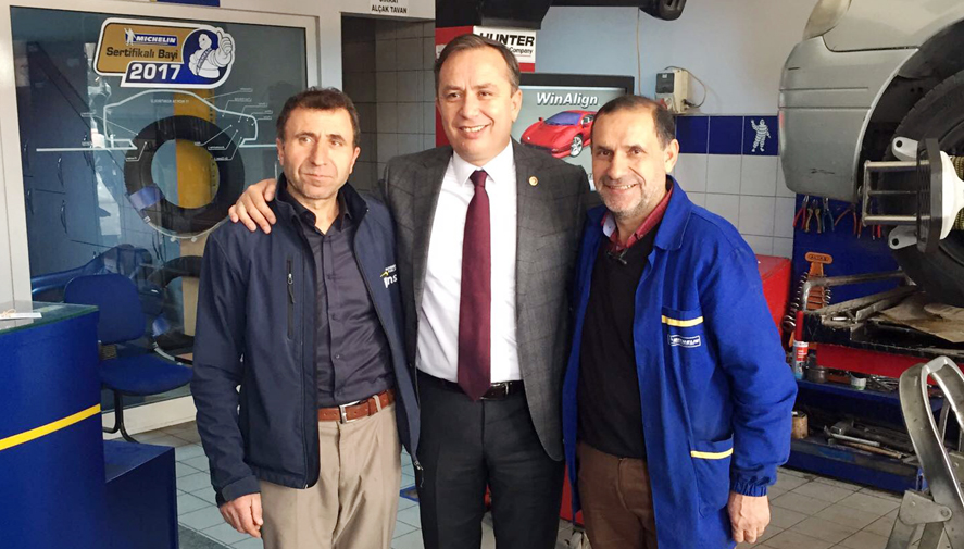 Ceylan, Esnaf Turu Yaptı