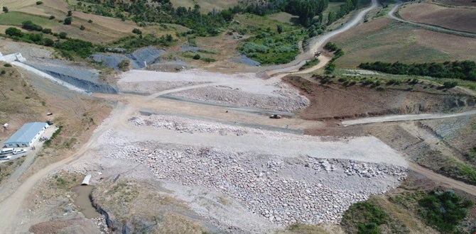 Bayındır Göletinde Çalışmalar Devam Ediyor