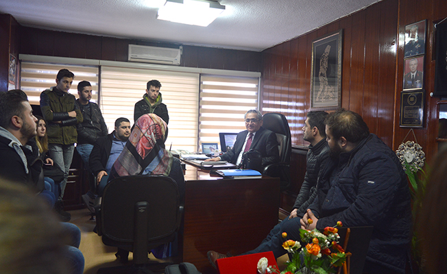 Öğrencilerden Çorum Haber’e Ziyaret