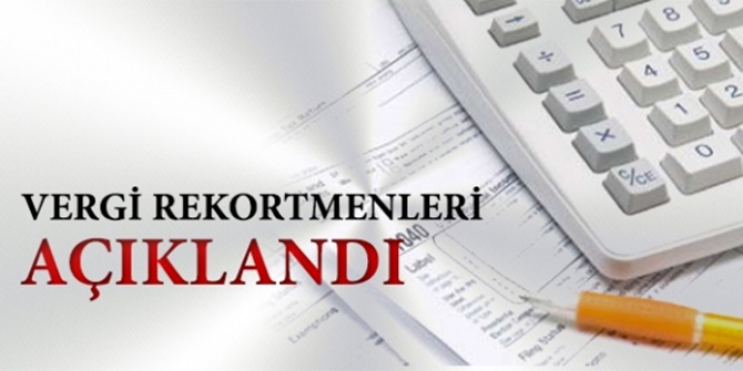 Çorum’un Vergi Rekortmeni Belli Oldu