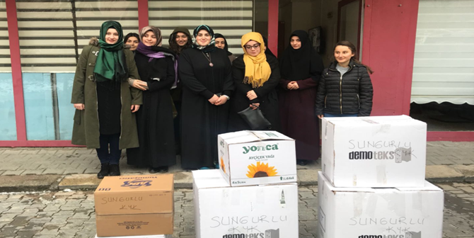 Öğrencilerden Örnek Davranış