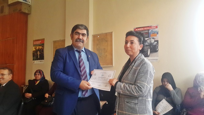 22 Kursiyer Sertifika Aldı