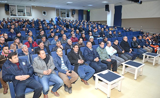 Belediye Çalışanlarına Uyuşturucu Semineri