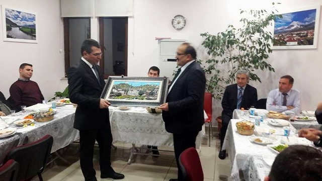 Orman Müdürü Veda Yemeğiyle Uğurlandı