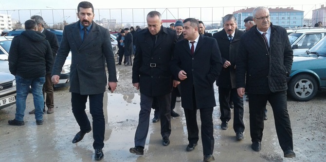 MHP’den, Oto Pazarına Ziyaret