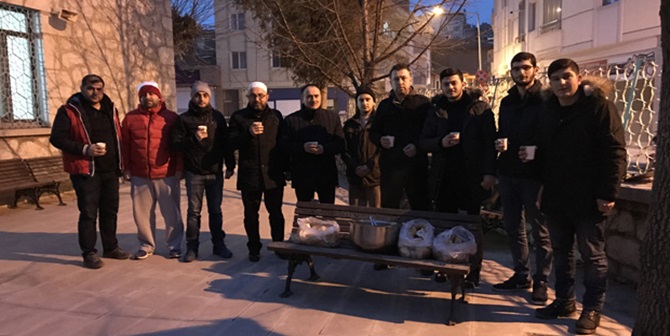 Gençler Sabah Namazında Buluştu