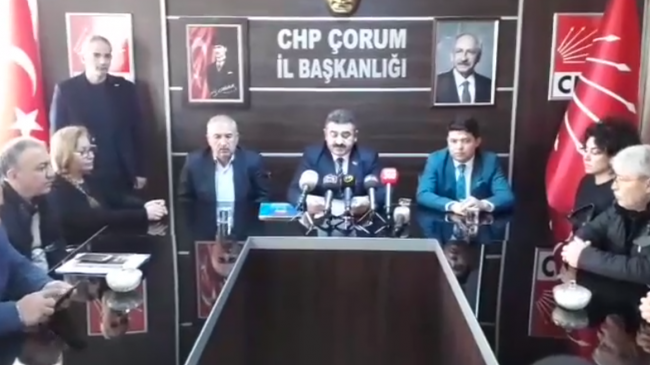 ‘AKP Çorum Halkına Darbe Yaptı’