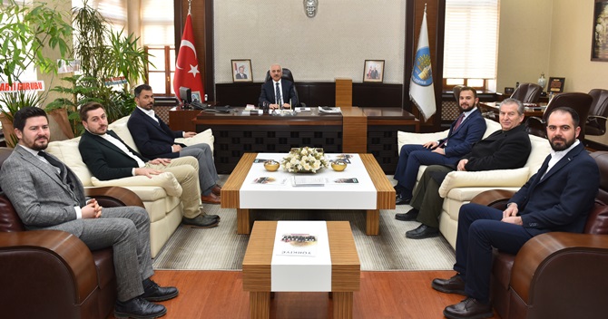 Genç İş Adamlarından Gül’e Ziyaret