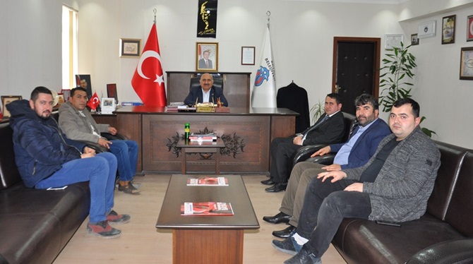 Oda Başkanlarından, Başkan Ünlü’ye Ziyaret