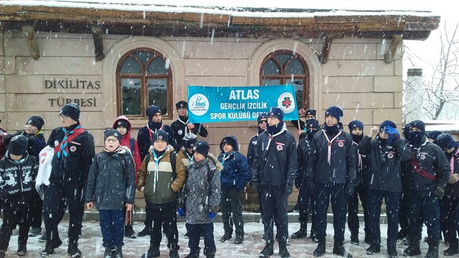 Atlas İzcileri Kış Kampı Yaptı